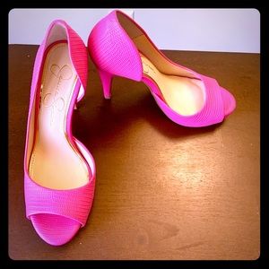 Jessica Simpson Snake Print Heels